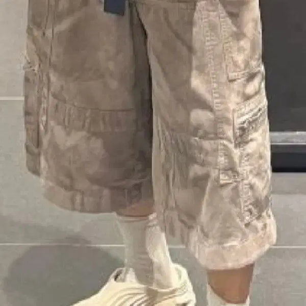 [BUNJANG] Juun.J Painted Bermuda Shorts (Size 44) / 준지 페인티드 버뮤다팬츠 44 판매