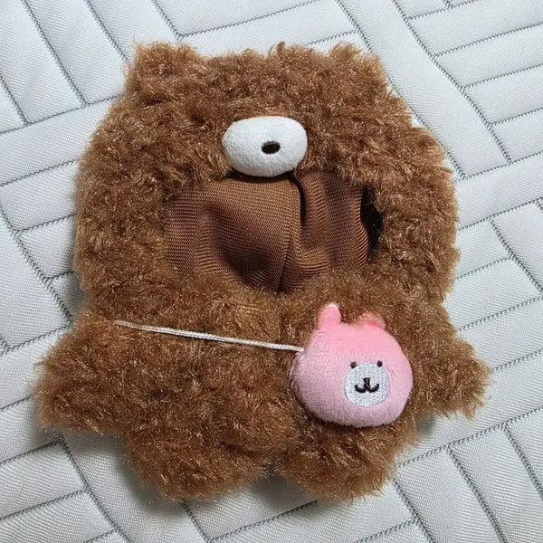 [BUNJANG] Chiikawa Park Attachable Teddy Bear Clothes Plush Doll / 치이카와 파크 애착 곰돌이 옷 인형
