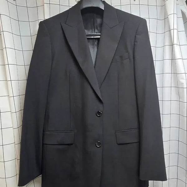 [BUNJANG] Juun.J Black Wool Blazer Jacket (Size 48) / 준지 블랙 울 블레이저 자켓(48)