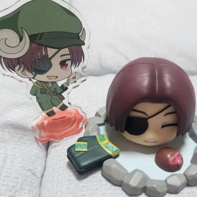 [BUNJANG] Winbreaker Suo Acrylic Stand & Onsen Figure Bundle Set / 윈브레 스오 아크릴 스탠드 온천 피규어 일괄