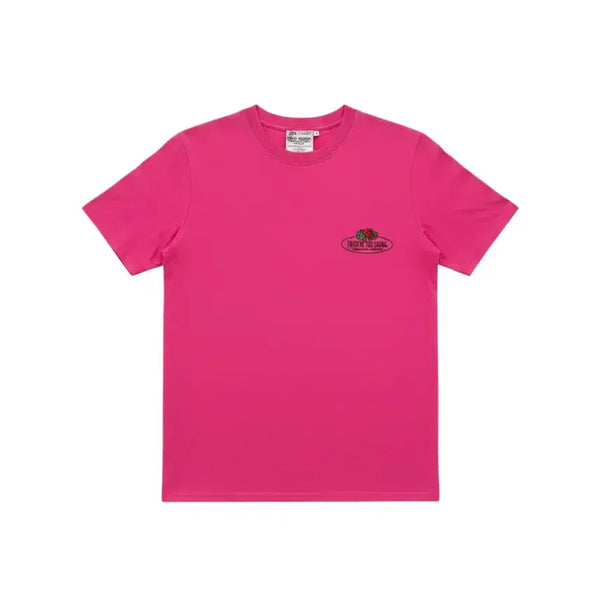 [BUNJANG] Zara Fruit of the Loom Collaboration Pink Short Sleeve T-Shirt (Women's S) / 여성S/ 자라 프룻오브더룸 콜라보 핑크 반팔티