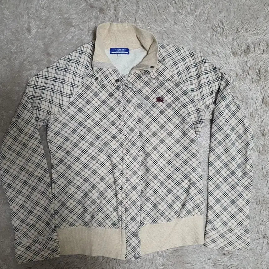 [BUNJANG] Burberry Blue Label Nova Check Zip-Up Jacket Size 44-44.5 / 버버리 블루라벨 노바체크 집업 사이즈 44~44반