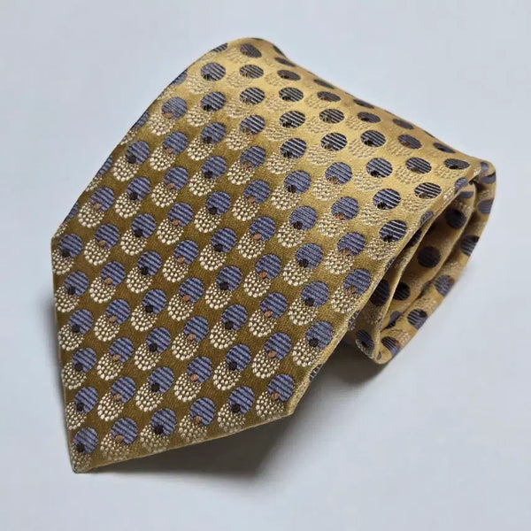 [BUNJANG] Milasan Polka Dot Silk Necktie / 밀라숀 도트 실크 넥타이