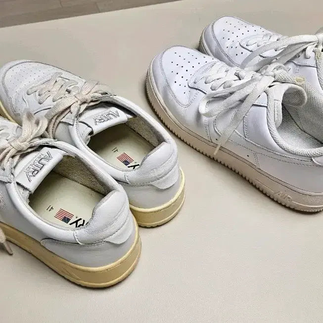 [BUNJANG] Nike Air Force 1 & Autry Medalist Sneakers / 오트리 메달리스트 / 나이키 에어포스 1