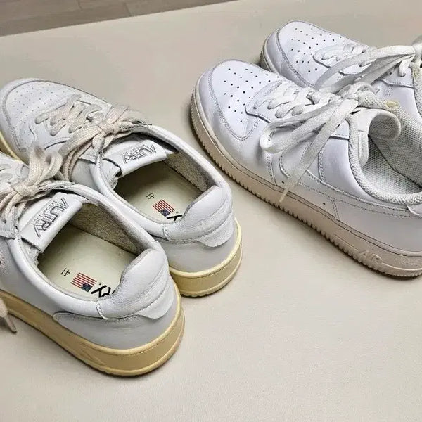 [BUNJANG] Nike Air Force 1 & Autry Medalist Sneakers / 오트리 메달리스트 / 나이키 에어포스 1