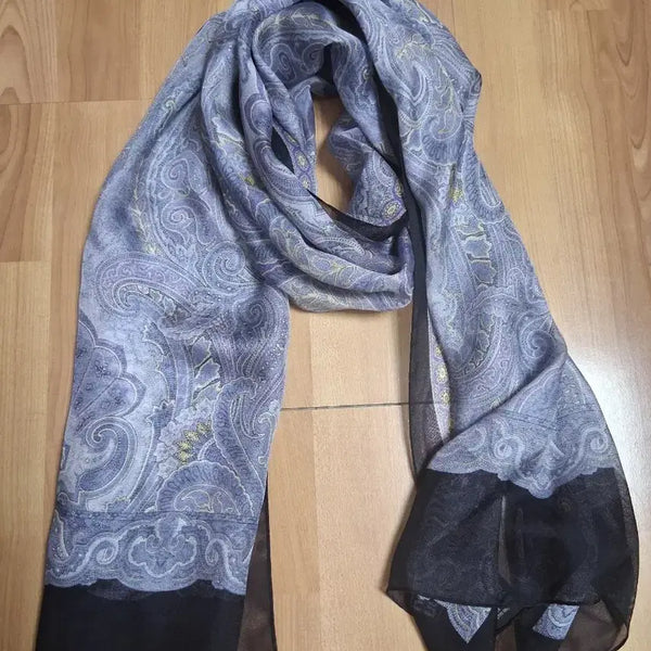 [BUNJANG] Daks London Women's Paisley Pattern Silk Scarf / 여성 닥스런던 견실크스카프 페이즐리패턴