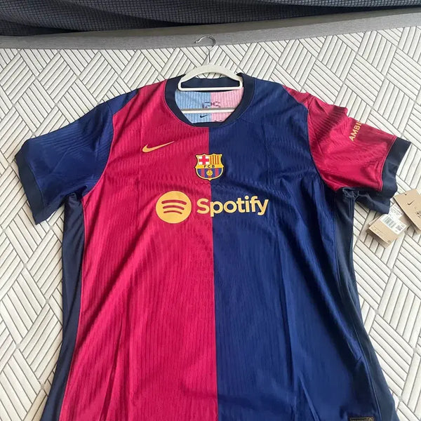 [BUNJANG] FC Barcelona 2024-2025 Home Authentic Jersey 2XL / 24-25 바르셀로나 홈 어센틱 2XL