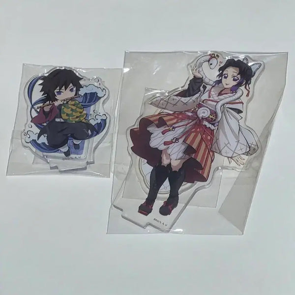 [BUNJANG] Demon Slayer Giyu Shinobu Acrylic Stand Bundle Set / 귀멸의 칼날 기유 시노부 아크릴 일괄