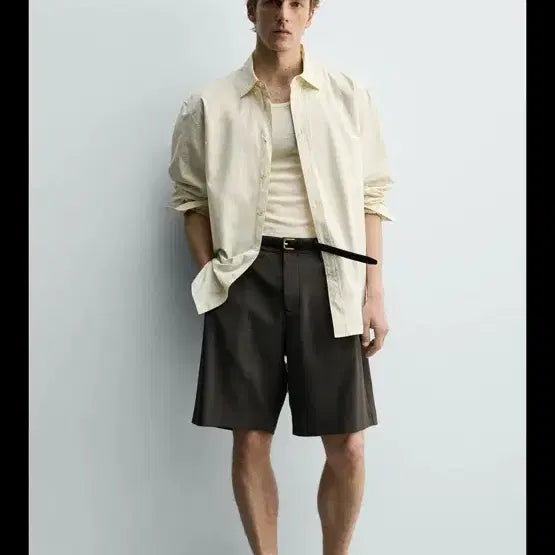 [BUNJANG] Zara Shirring Leather Loafers / [41] 자라 셔링 레더 로퍼