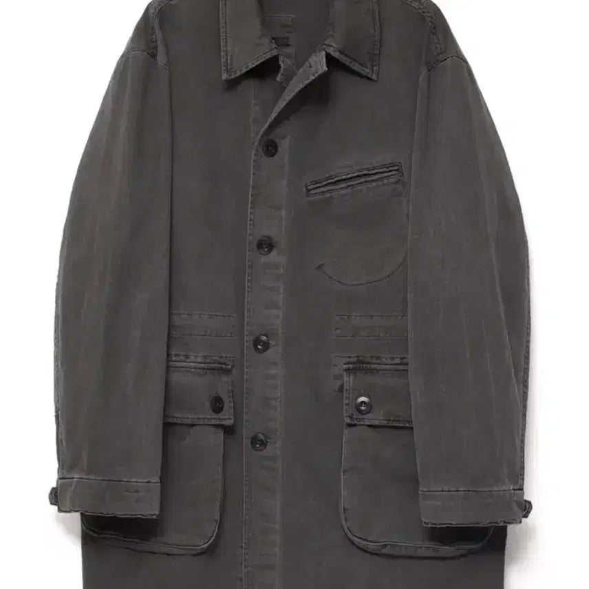 [BUNJANG] Hatching Room Milcoat Size 2 Grey / 해칭룸 밀코트 2사이즈 그레이