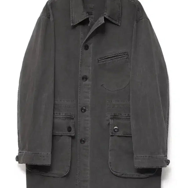 [BUNJANG] Hatching Room Milcoat Size 2 Grey / 해칭룸 밀코트 2사이즈 그레이