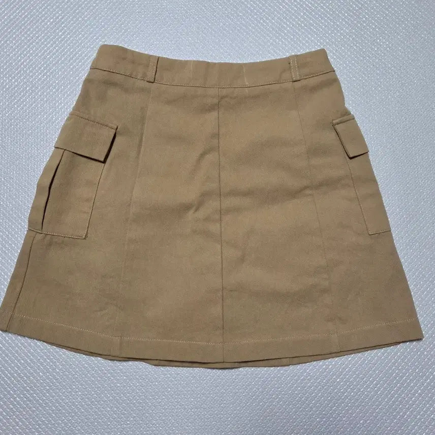 [BUNJANG] Lizard Standard Cargo Skirt Beige / 리자드스탠다드 카고스커트 라지