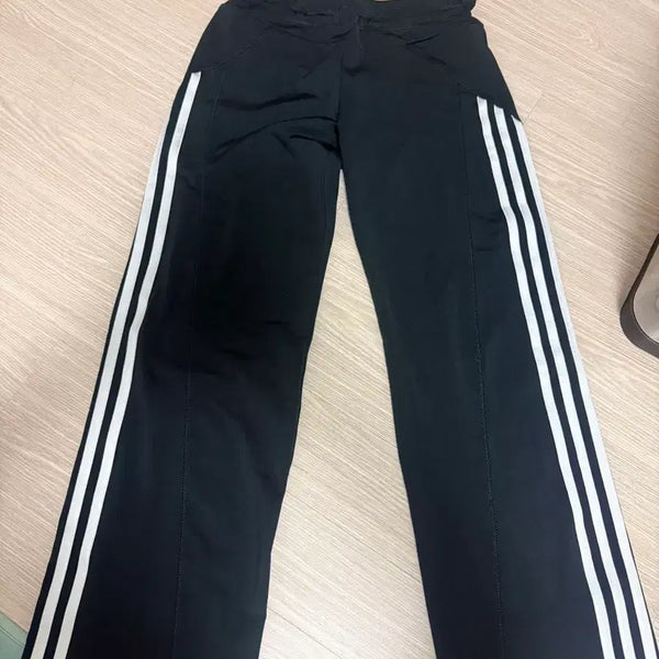 [BUNJANG] Adidas Training Pants Black Three-Stripes / 아디다스 트레이닝 팬츠 블랙 삼선
