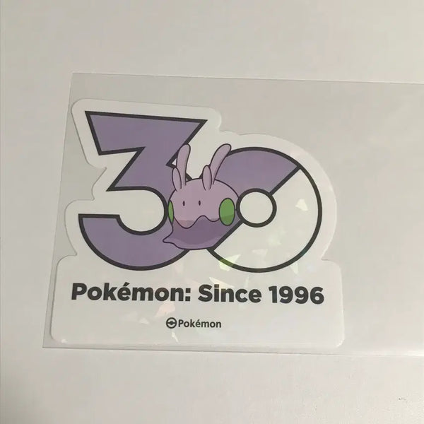 [BUNJANG] Pokemon 30th Anniversary Logo Sticker / 포켓몬 30주년 로고 스티커 미끄메라