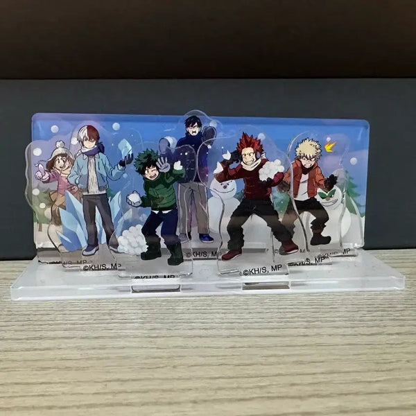 [BUNJANG] My Hero Academia Snowball Diorama Acrylic Stand / 히로아카 눈싸움 디오라마 아크릴스탠드