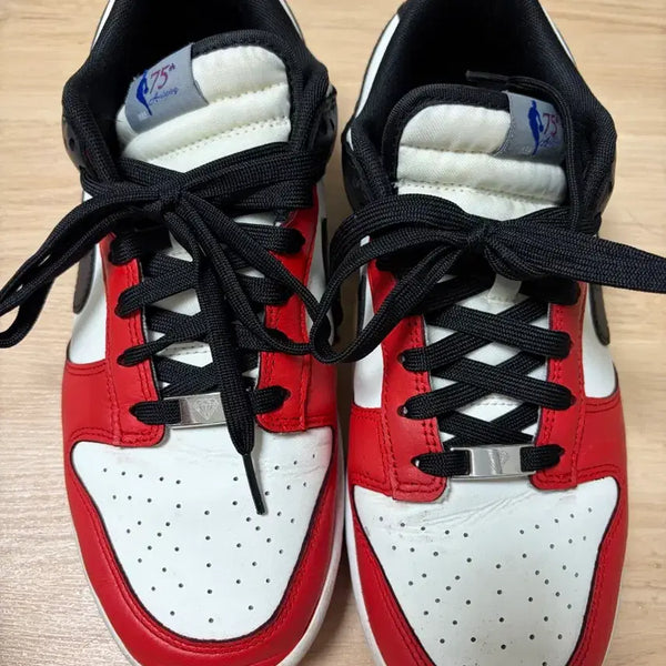 [BUNJANG] Nike x NBA Dunk Low Retro EMB 'Black Chili Red' (270mm) / 나이키 x NBA 덩크 로우 레트로 EMB 블랙 앤 칠리 레드 270