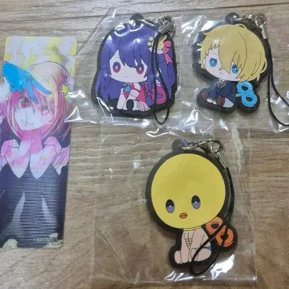 [BUNJANG] Oshi no Ko Lovercharm Keychain Gacha Set / 최애의 아이 러버참 키링 가챠 세트