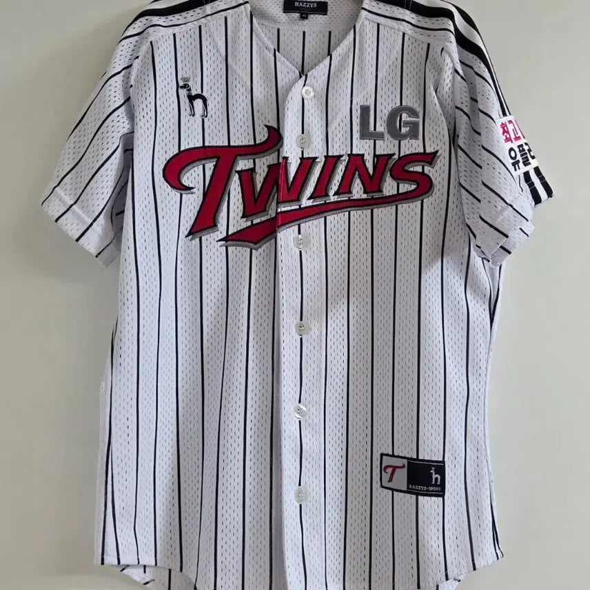 [BUNJANG] LG Twins Hazzys Home Baseball Jersey #9 Lee Byung-kyu / Lg트윈스 헤지스 홈 유니폼 no.9 이병규마킹