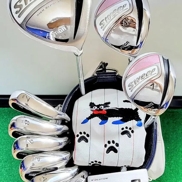 [BUNJANG] PRGR Women's Golf Club Full Set L-Shaft / 36. 상태굿!! 예쁘고 가벼운 여성 PRGR 골프채 풀세트