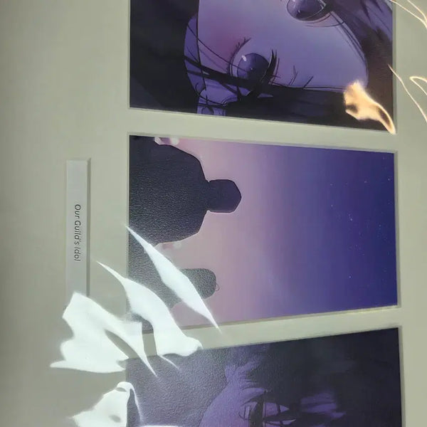 [BUNJANG] Naver Webtoon 'Our Guild Idol' Poster / 네이버웹툰 우리길드 아이돌 포스터 판매