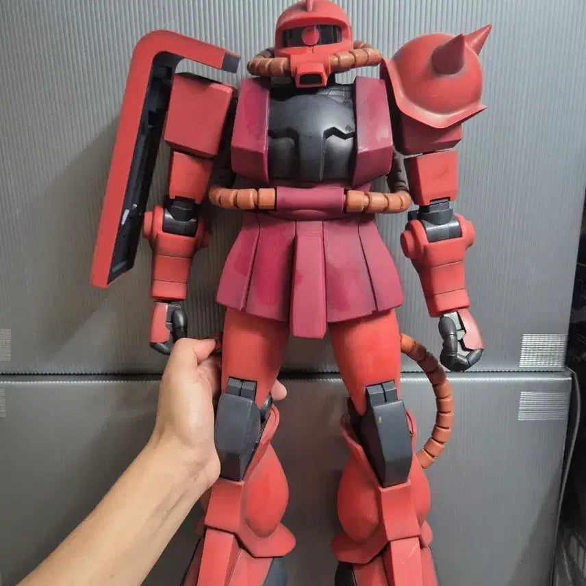 [BUNJANG] Jumbo Grade Zaku II Char's Custom / 상태 안좋음) 점보그레이드 자쿠2 샤아 전용기