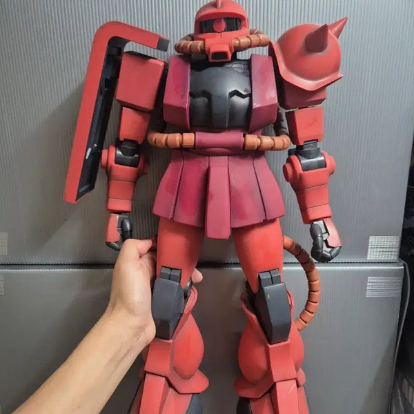 [BUNJANG] Jumbo Grade Zaku II Char's Custom / 상태 안좋음) 점보그레이드 자쿠2 샤아 전용기