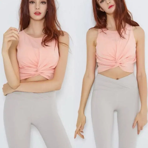 [BUNJANG] Andar Sleeveless Top Skin Orange / 안다르/ 슬리브리스 탑(스킨오렌지, 새상품)