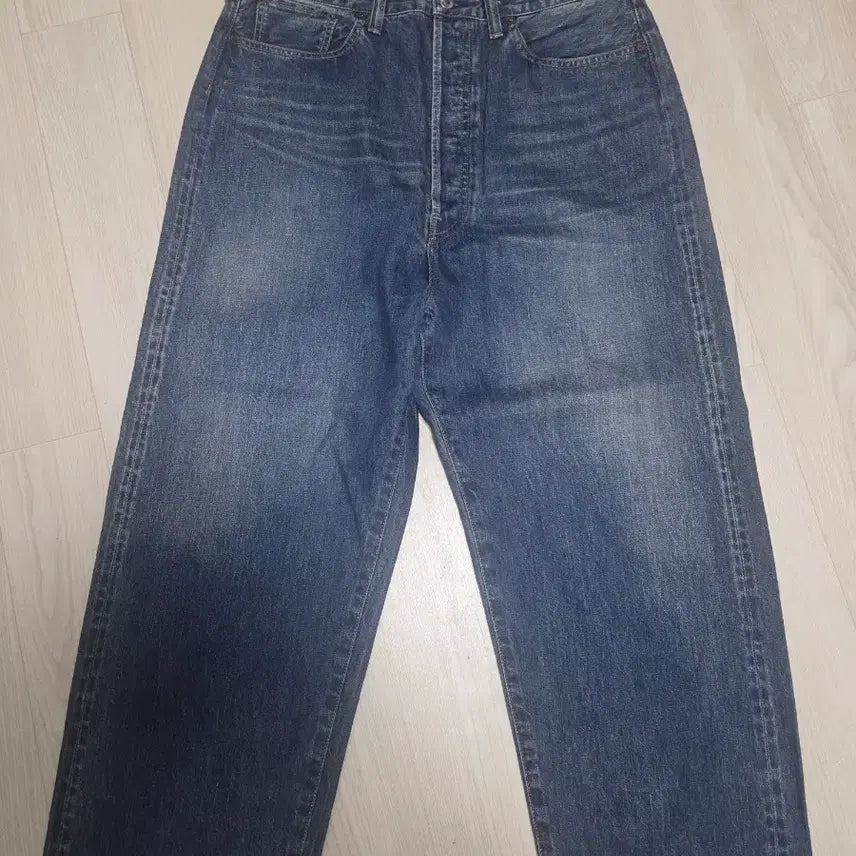 [BUNJANG] Everyone Aprece Baggy Denim Pants / 에브리원 아프레쎄 배기 데님