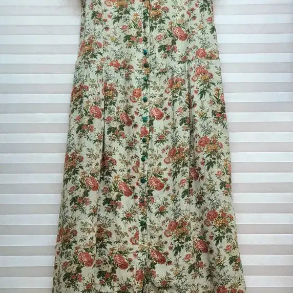 [BUNJANG] Bicolligue 24SS Linen Floral Long Dress / 비꼴리끄>24ss 린넨 플로럴 롱원피스(478천원)