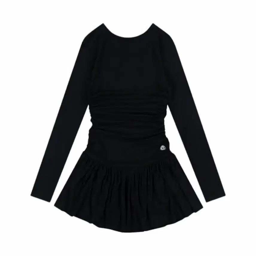 [BUNJANG] Koiseo Draping Dress Black / 코이세이오 드레이핑 드레스 블랙