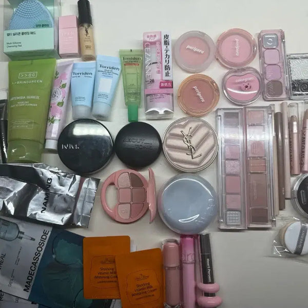[BUNJANG] Bundle Set: Various Korean Cosmetics (Sezanne, Peripera, Naming, YSL, etc.) / 화장품 일괄판매 입생로랑 네이밍 페리페라 데이지크 세잔느