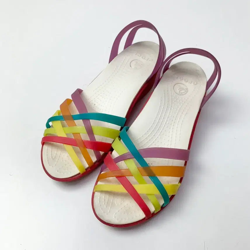 [BUNJANG] Crocs Casual Sandals W6 / [W6/정품]  크록스 단화 샌들
