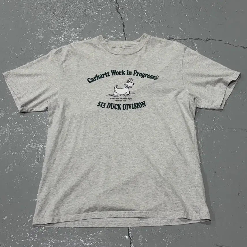 [BUNJANG] Carhartt Duck Division Vintage Short Sleeve T-Shirt / 칼하트(Carhartt) Duck Division 빈티지 반팔 티셔츠