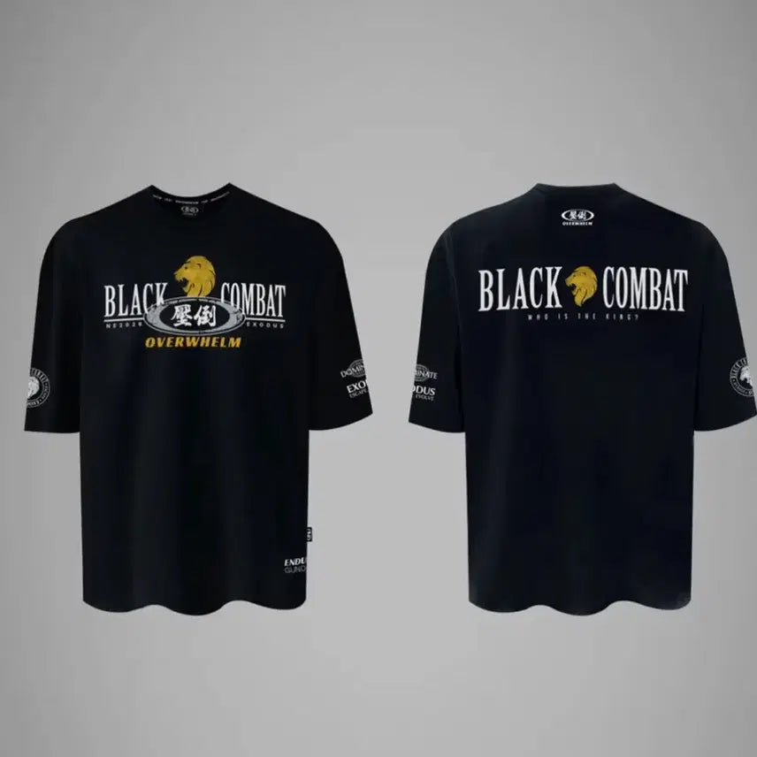 [BUNJANG] APDO Black Combat T-Shirt Size 2 / 압도 블랙컴백 반팔 2size
