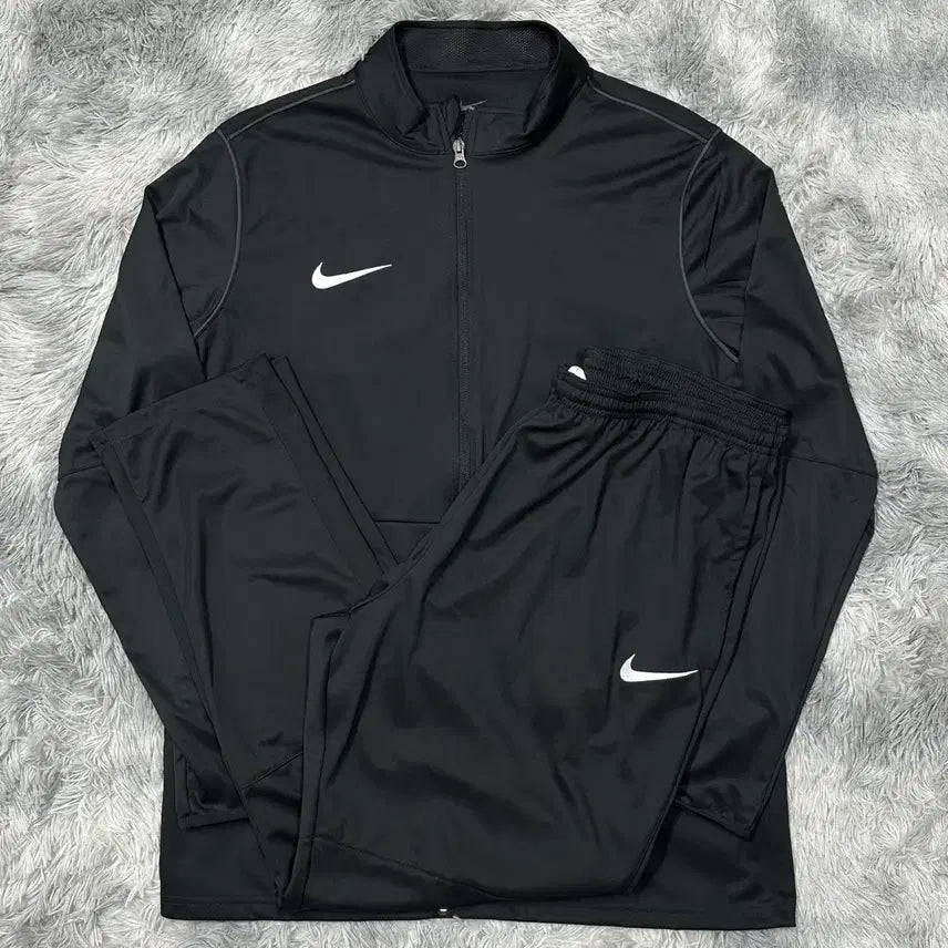 [BUNJANG] Nike Swoosh Training Set Black XXL / 나이키 스우시 트레이닝세트 블랙 XXL