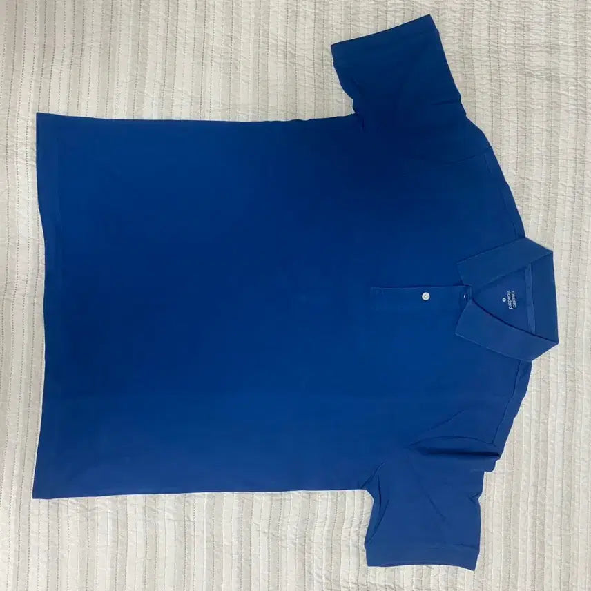 [BUNJANG] Musinsa Standard Basic Pique Polo Shirt (Classic Blue) - Size XL / 무신사 스탠다드 베이식 피케 폴로 셔츠(클래식 블루) 사이즈 XL 팝니다