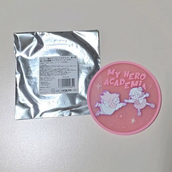 [BUNJANG] Toga Himiko Ochaco Uraraka Clear Rubber Coaster / 토가 우라라카 클리어 러버 코스터 새상품 히로아카