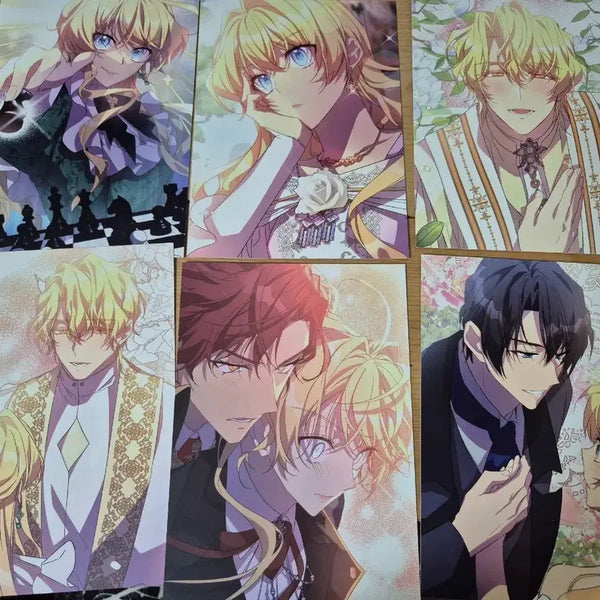 [BUNJANG] Fake Saintess: Gods Obsession Postcard Set / 가짜성녀인데 신들이 집착한다 엽서 세트