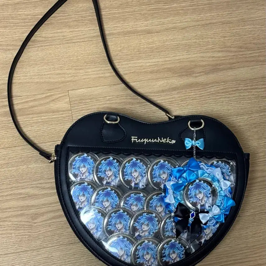 [BUNJANG] Twisted Wonderland Idia Heuyneko Ita Bag with Rosette / 트위스테 이데아 이타백