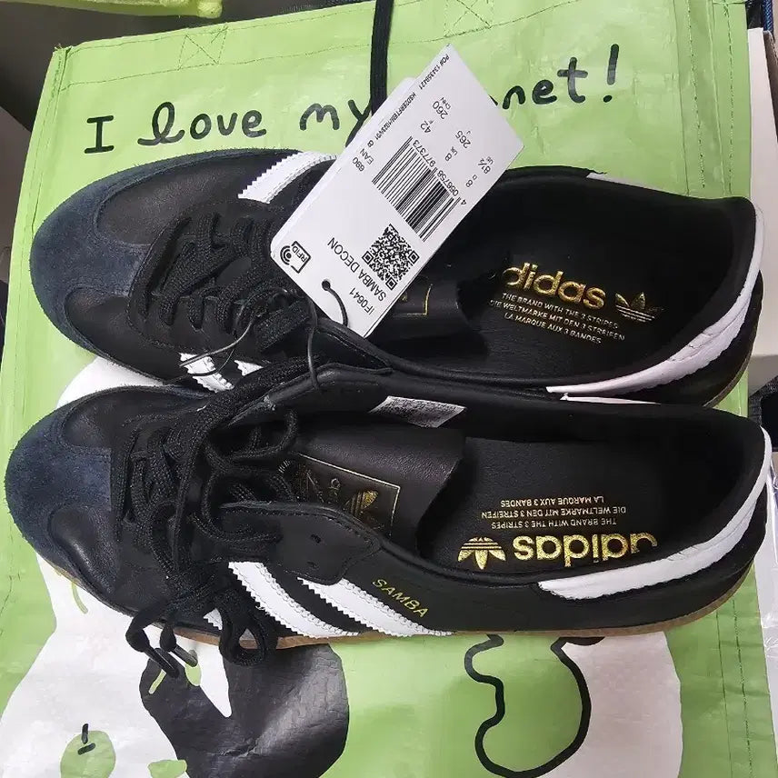 [BUNJANG] Adidas Samba Decon Core Black Shoes / 아디다스 삼바 데콘 코어 블랙
