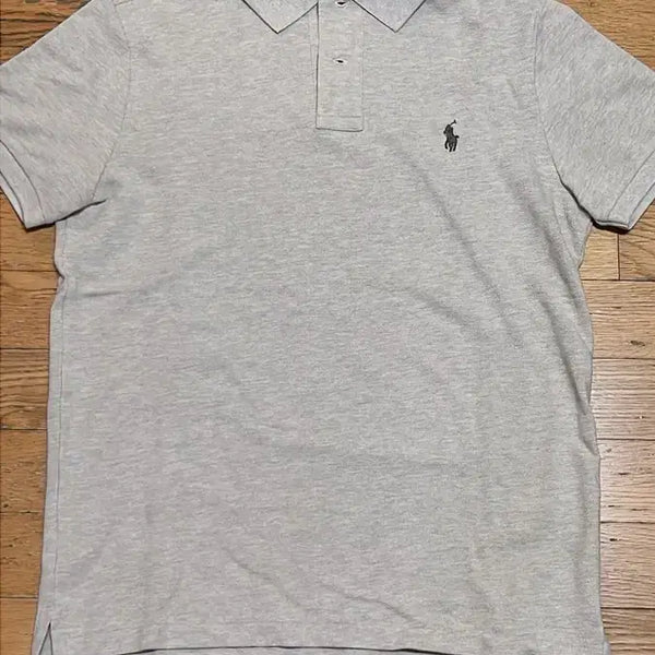 [BUNJANG] Polo Ralph Lauren Polo Shirt Oatmeal Size M / 폴로랄프로렌 카라티 오트밀 M사이즈 커스텀핏