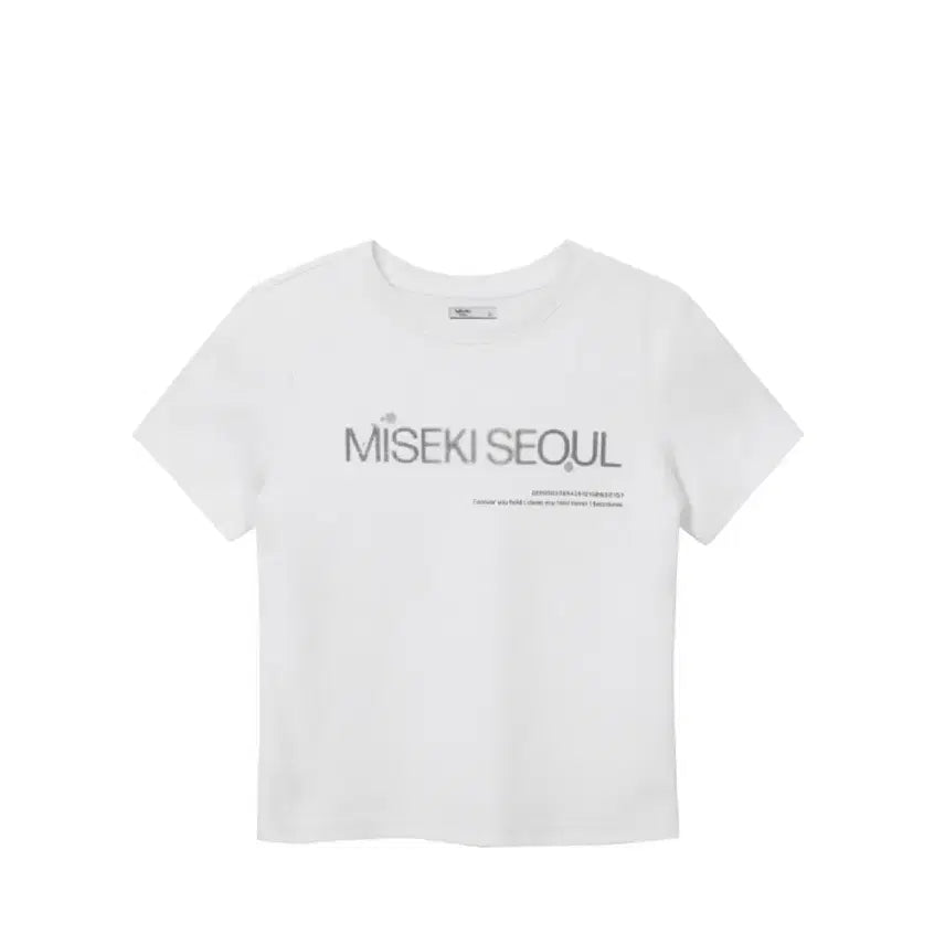 [BUNJANG] Miseki Seoul Short Sleeve T-Shirt / 미세키서울 반팔
