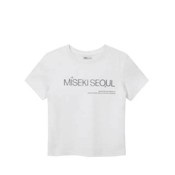 [BUNJANG] Miseki Seoul Short Sleeve T-Shirt / 미세키서울 반팔
