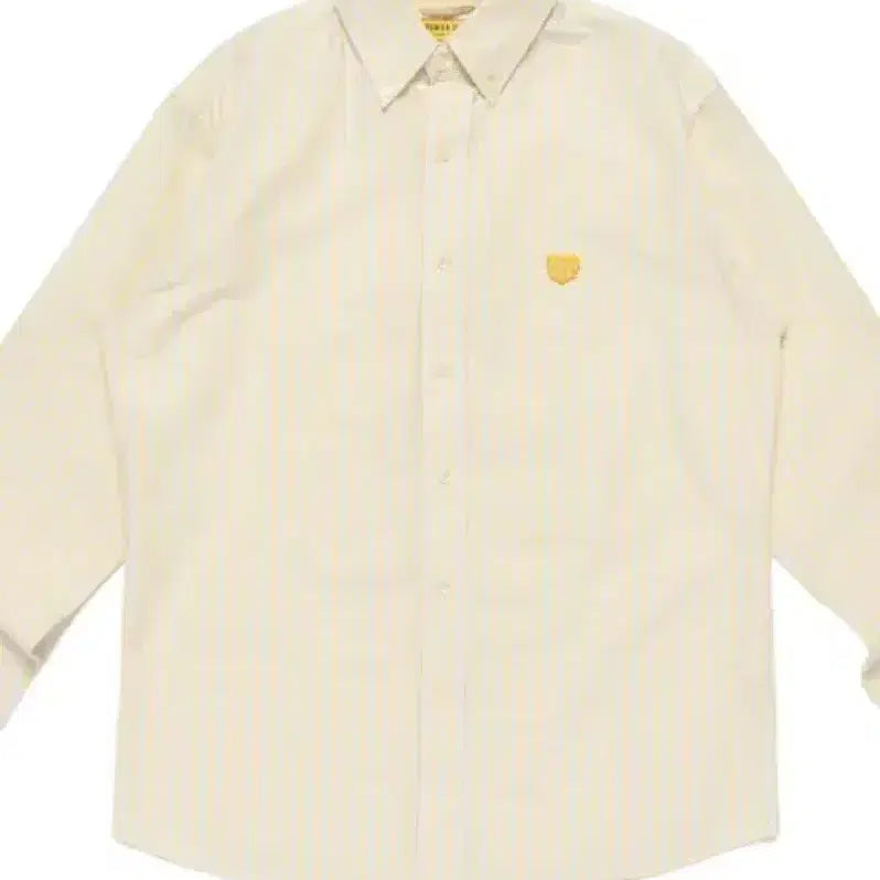 [BUNJANG] Human Made Stripe BD Shirt Yellow XL / 정품 휴먼메이드 스프라이프 BD셔츠 옐로우 XL