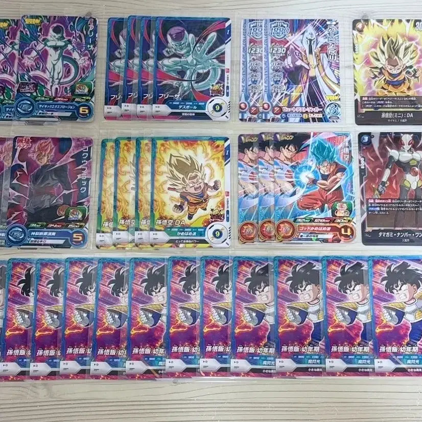 [BUNJANG] Dragon Ball Son Goku Son Gohan V Jump Jump Magazine Promo Card Bundle Set / 일괄) 드래곤볼 손오공 손오반 최강점프 V점프 점프 잡지 프로모 카드