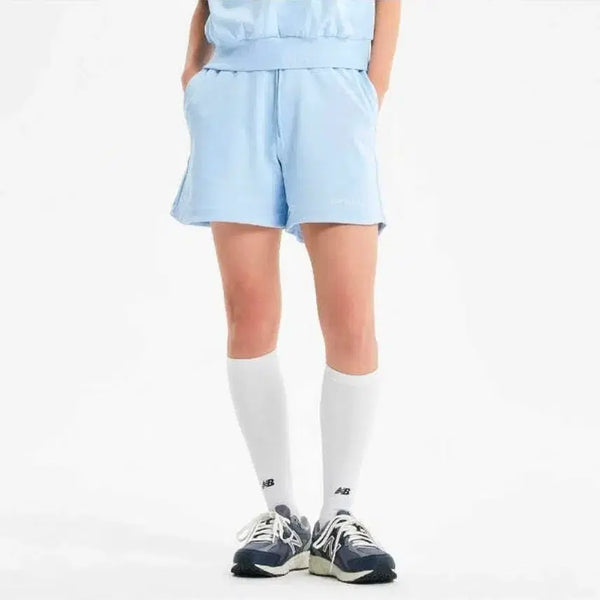 [BUNJANG] New Balance Women's Summer 4-Inch Shorts Light Blue / 뉴발란스 여성 썸머 4부 반바지 라이트블루