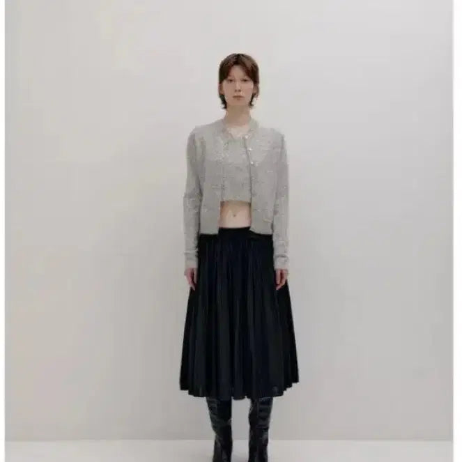 [BUNJANG] Parvenir Alpaca Knit Cardigan (New) / 새상품 상태) 파르벵 알파카 니트 가디건