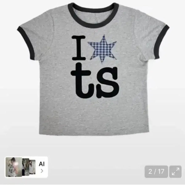 [BUNJANG] Magnesium Carbonate Short-Sleeve T-Shirt / 탄산 마그네슘 반팔