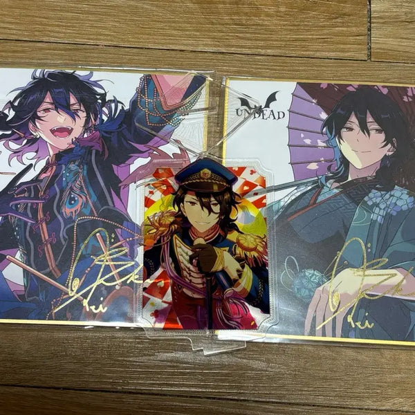 [BUNJANG] Ensemble Stars! Rei Sakuma Colored Paper & Acrylic Set / 앙스타 사쿠마 레이 색지 아크릴 일괄