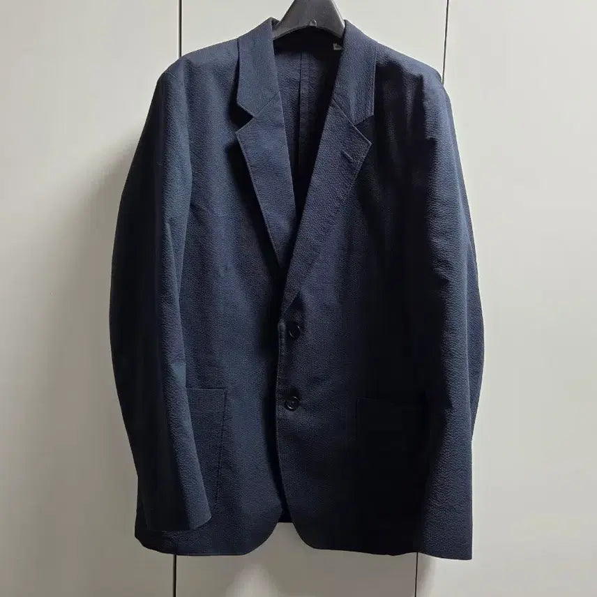 [BUNJANG] Uniqlo U Seersucker Jacket M / 유니클로U 시어서커 자켓 M